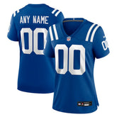 Nike Indianapolis Colts Women's Custom Game Jersey Royal