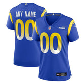 Nike Los Angeles Rams Women's Custom Game Jersey Royal