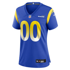 Nike Los Angeles Rams Women's Custom Game Jersey Royal
