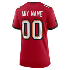 Nike Tampa Bay Buccaneers Women's Custom Game Jersey Red