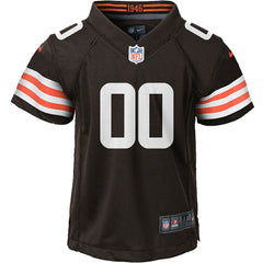 Nike Cleveland Browns Youth Custom Game Jersey Brown