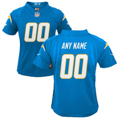 Nike Los Angeles Chargers Youth Custom Game Jersey Powder Blue