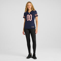 Nike Chicago Bears Women's Custom Game Jersey Navy