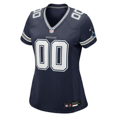 Nike Dallas Cowboys Women's Custom Game Jersey Navy