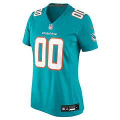 Nike Miami Dolphins Women's Custom Game Jersey Aqua