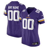 Nike Minnesota Vikings Women's Custom Game Jersey Purple