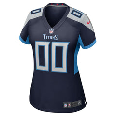 Nike Tennessee Titans Women's Custom Game Jersey Navy