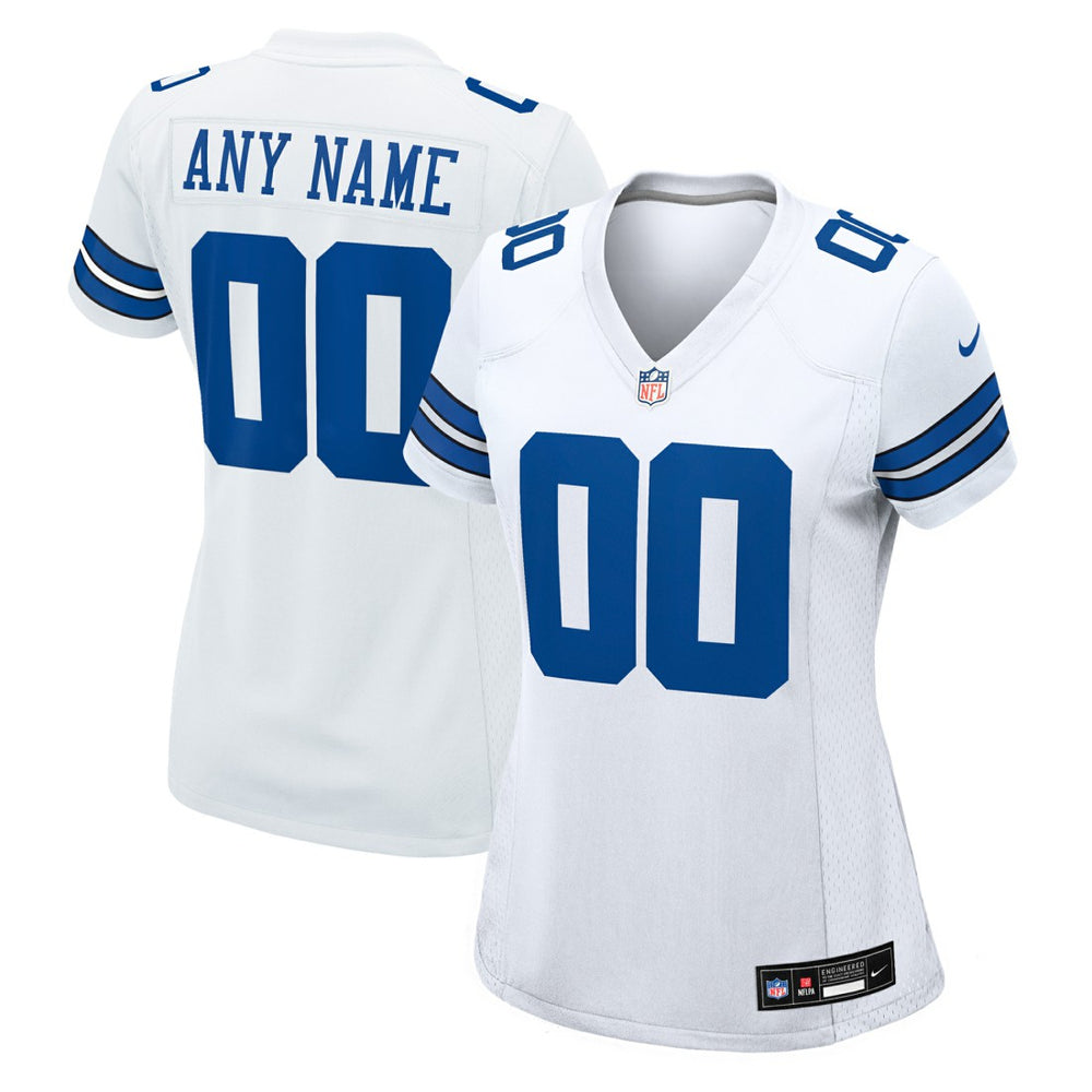 Nike Dallas Cowboys Women's Custom Game Jersey White