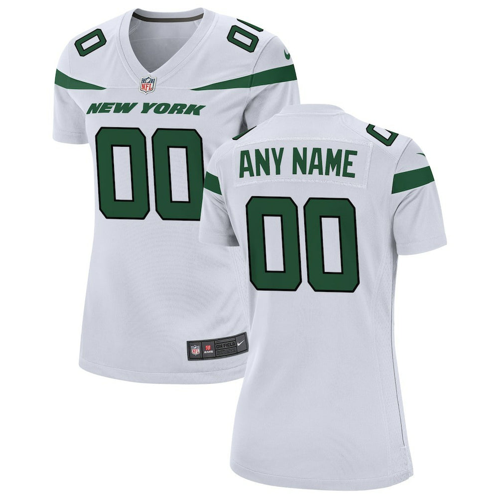 Nike New York Jets Women's Custom Game Jersey White