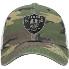47 brand Las Vegas Raiders '47 Branson Trucker Clean Up Hat Camo