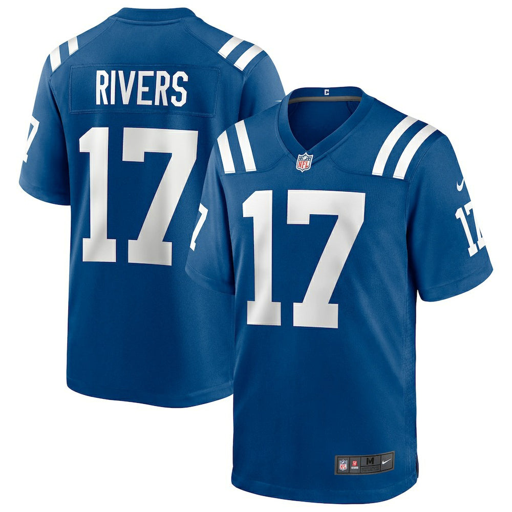 Nike Philip Rivers Indianapolis Colts Game Jersey Royal