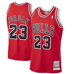 Michael Jordan Chicago Bulls 1997/98 Hardwood Classics Authentic Jersey for sale Scarlet | Mitchell & Ness discount