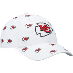 47 brand Kansas City Chiefs '47 Women's Confetti Clean Up Adjustable Hat White