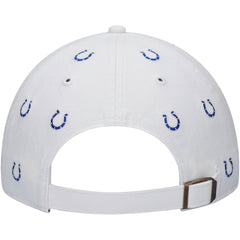 47 brand Indianapolis Colts '47 Women's Confetti Clean Up Adjustable Hat White
