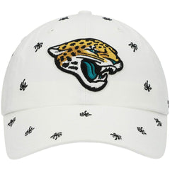 47 brand Jacksonville Jaguars '47 Women's Confetti Clean Up Adjustable Hat White