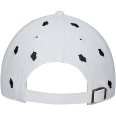 47 brand Green Bay Packers '47 Women's Confetti Clean Up Adjustable Hat White