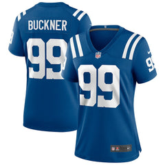 Nike DeForest Buckner Indianapolis Colts Women's Game Player Jersey Royal