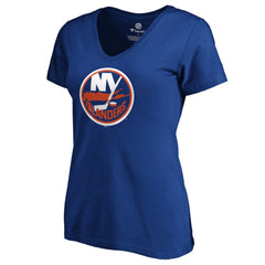 Mathew Barzal New York Islanders Women's Playmaker V-Neck T-Shirt - Royal - NHL 3908211