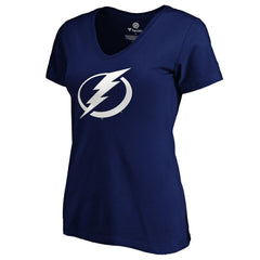 Nikita Kucherov Tampa Bay Lightning Women's Playmaker V-Neck T-Shirt - Royal - NHL 3908224