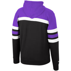 Toronto Raptors Head Coach Pullover Hoodie Purple/Black | Mitchell & Ness discount