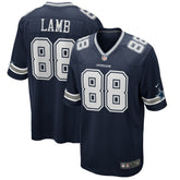 Nike CeeDee Lamb Dallas Cowboys Game Jersey Navy