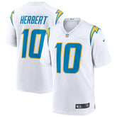 Nike Justin Herbert Los Angeles Chargers Game Jersey White