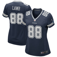 Nike CeeDee Lamb Dallas Cowboys Women's Game Jersey Navy
