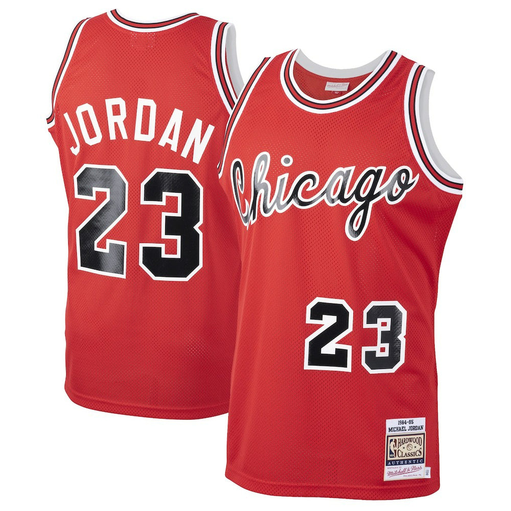 Michael Jordan Chicago Bulls 1984/85 Hardwood Classics Rookie Authentic Jersey for sale Red | Mitchell & Ness online