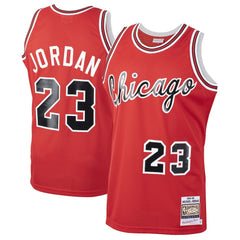 Michael Jordan Chicago Bulls 1984/85 Hardwood Classics Rookie Authentic Jersey for sale Red | Mitchell & Ness online