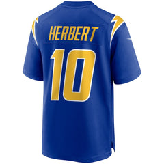 Nike Justin Herbert Los Angeles Chargers Alternate Game Jersey Royal