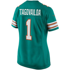 Nike Tua Tagovailoa Miami Dolphins Women's Alternate Game Jersey Aqua