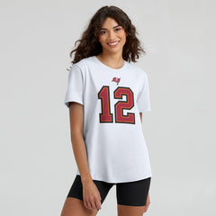 Nike Tom Brady Tampa Bay Buccaneers Women's Name & Number T-Shirt White