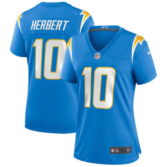 Nike Justin Herbert Los Angeles Chargers Women's Player Game Jersey Powder Blue