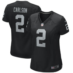 Nike Daniel Carlson Las Vegas Raiders Women's Player Game Jersey Black