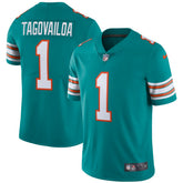 Nike Tua Tagovailoa Miami Dolphins Alternate Vapor Limited Jersey Aqua