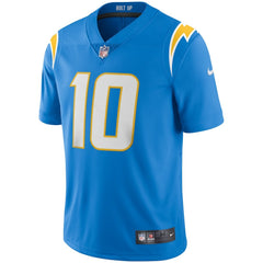 Nike Justin Herbert Los Angeles Chargers Vapor Limited Jersey Powder Blue