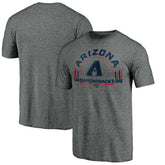 Arizona Diamondbacks Team Freedom Tri-Blend T-Shirt - Gray - MLB Sale