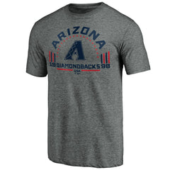 Arizona Diamondbacks Team Freedom Tri-Blend T-Shirt - Gray - MLB Sale