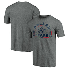 Dallas Stars Team Freedom Tri-Blend T-Shirt - Heathered Gray - NHL 3930622