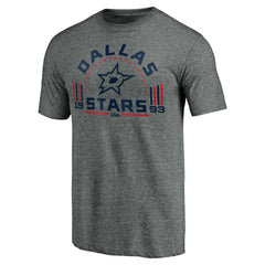 Dallas Stars Team Freedom Tri-Blend T-Shirt - Heathered Gray - NHL 3930622