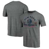 New York Islanders Team Freedom Tri-Blend T-Shirt - Heathered Gray - NHL 3930629