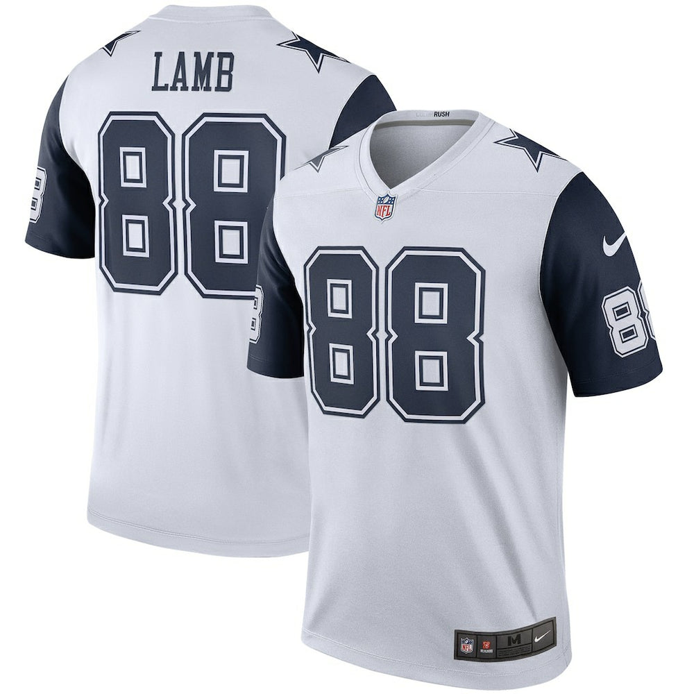 Nike CeeDee Lamb Dallas Cowboys Legend Player Performance Top White