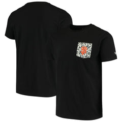 San Francisco Giants 5th & Ocean by New Era Brushed Camo Pocket T-Shirt - Black - New Era on Sale