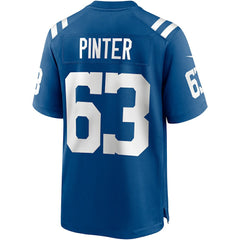 Nike Danny Pinter Indianapolis Colts Game Jersey Royal