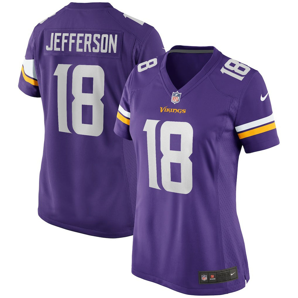 Nike Justin Jefferson Minnesota Vikings Women's Game Jersey Purple