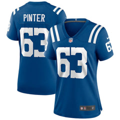 Nike Danny Pinter Indianapolis Colts Women's Game Jersey Royal