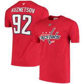 Evgeny Kuznetsov Washington Capitals Fanatics Name & Number T-Shirt - Red - NHL 3949369