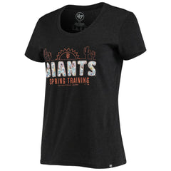 San Francisco Giants '47 Women's Spring Training Floral Fill Club T-Shirt - Black - 47 brand on Sale