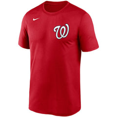 Washington Nationals Nike Wordmark Legend Performance T-Shirt - Red - Nike Sale