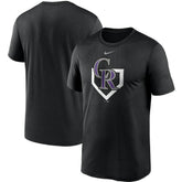Colorado Rockies Nike Icon Legend Performance T-Shirt - Black - Nike Discount